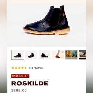 Roskilde [raw-ski-luh] is Duckfeet’s take on the classic Chelsea boot with liner
